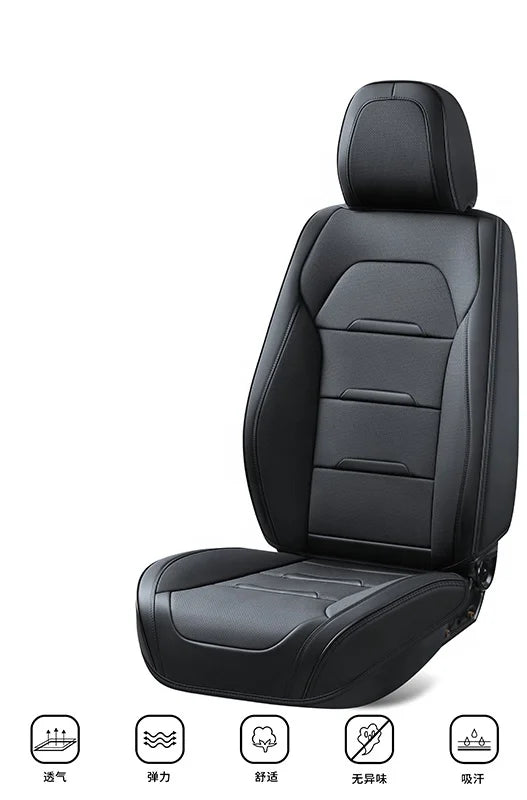 High Quality Waterproof Single Leather Full Set Car Seat Seat Cushion