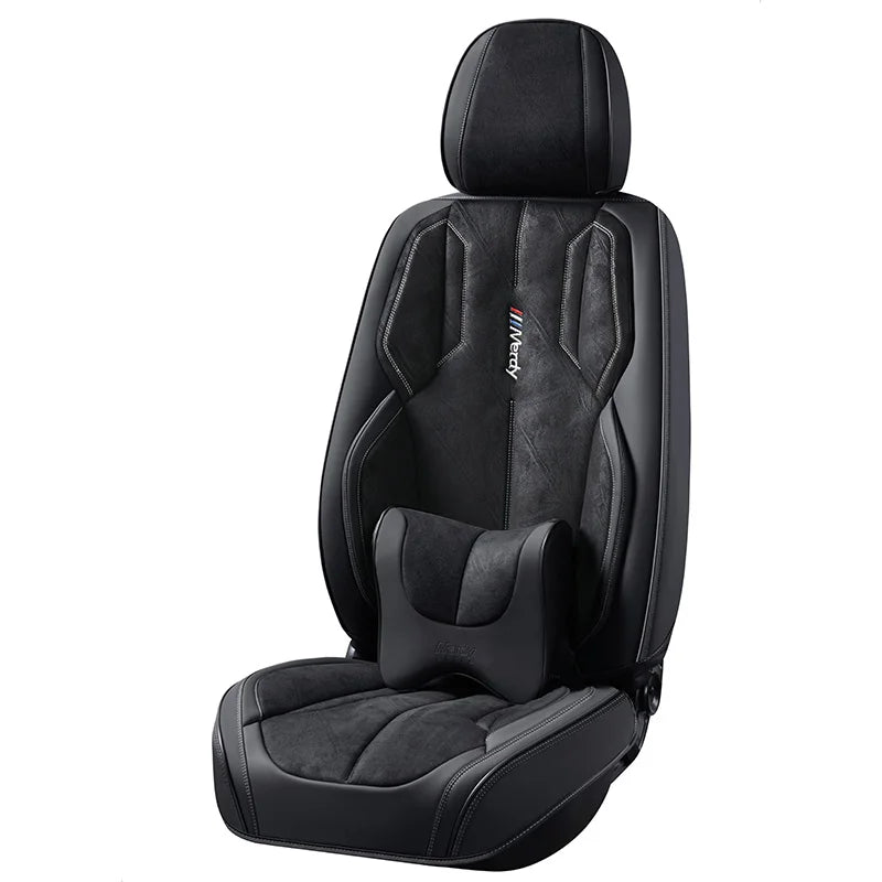 Four-Season Universal Luxury Universal Waterproof Car Interior Sports Leather Car Seat Cover Cushion Full Set